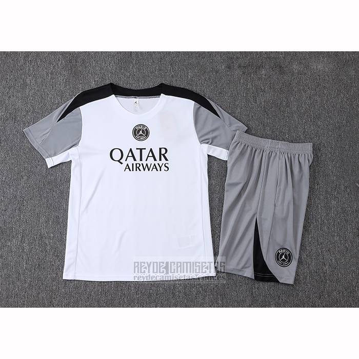 Chandal del Paris Saint-Germain Manga Corta 2026-2027 Blanco - Pantalon Corto